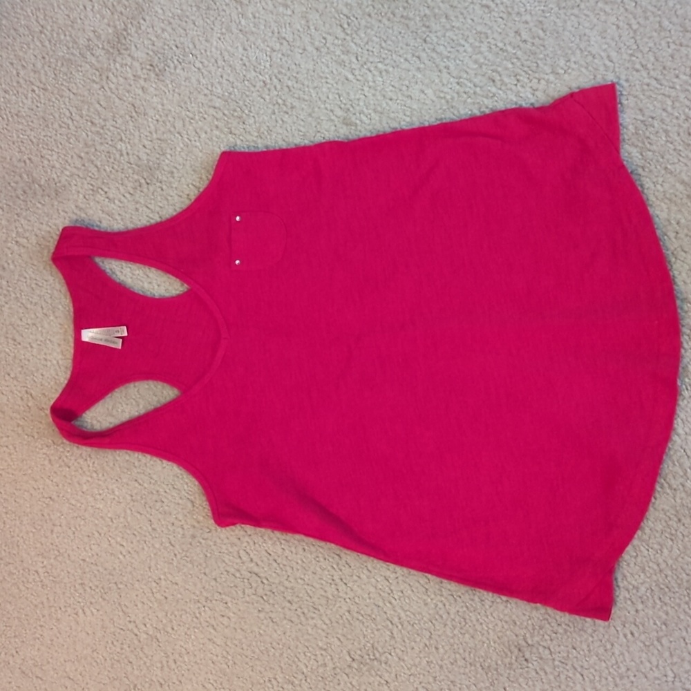 Red tank top